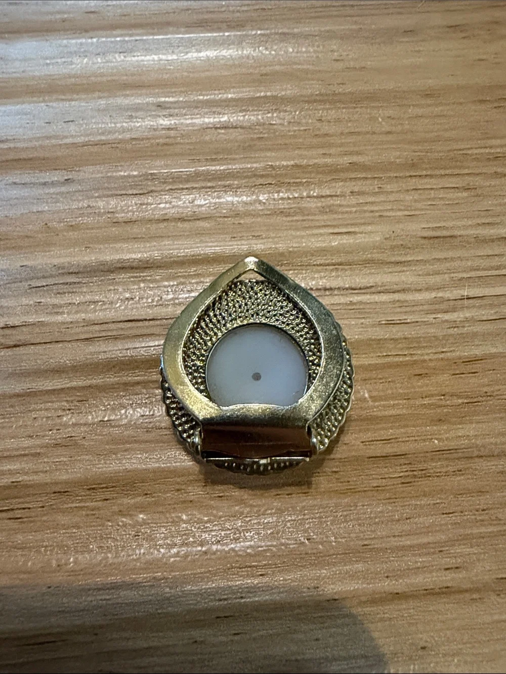 Faux Pearl Tie Clip